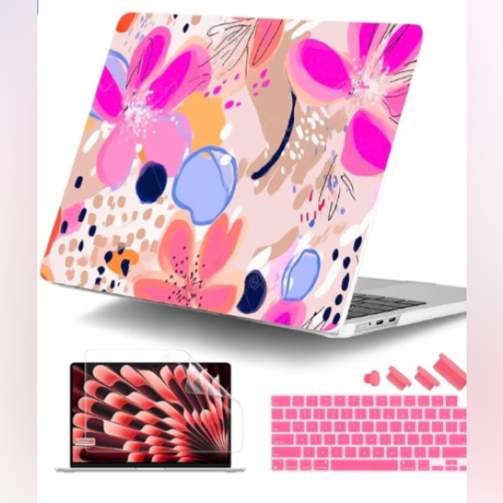 MacBook Air 15 Shell with Screen & Keyboard Protector - Picture 1 of 9